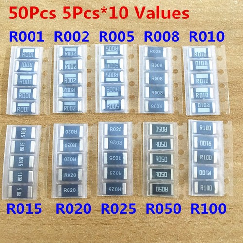 50pcs value 2512 smd - 10,