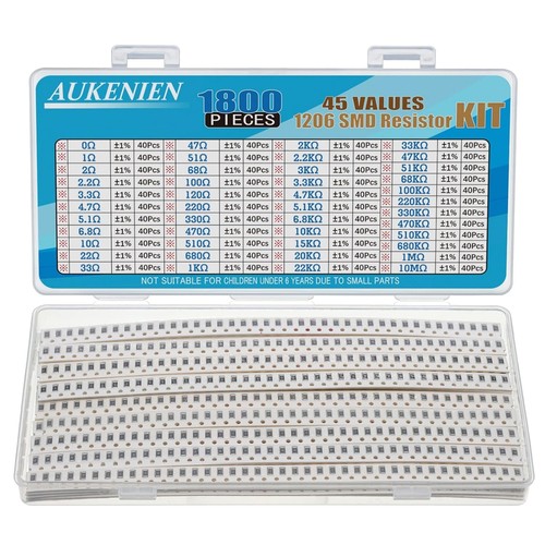 Resistenze smd 1206 kit - resistenze,