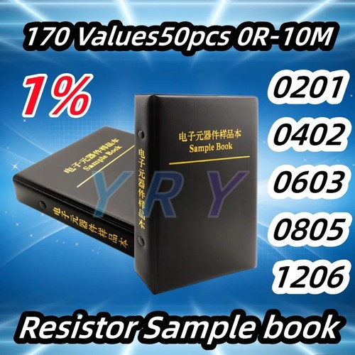Kit resistenze smd libro - resistenze, 0805